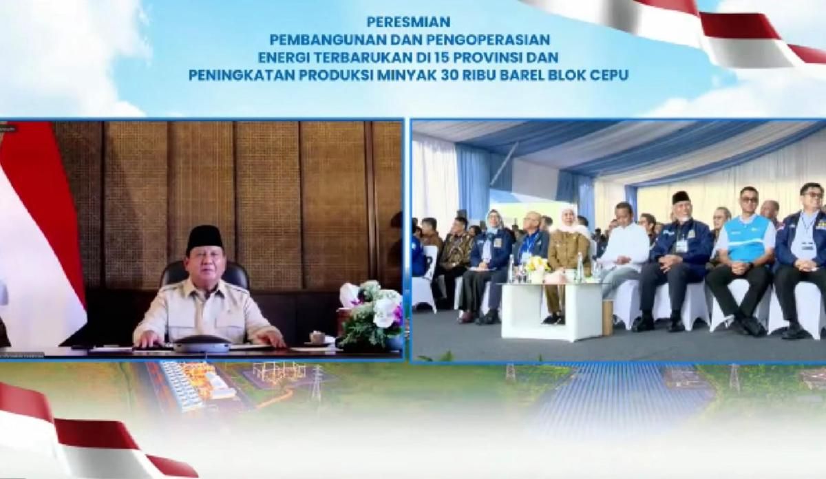 Prabowo Minta Maaf Tak Hadiri Peresmian Bangun EBT di PLTP Blawan Ijen