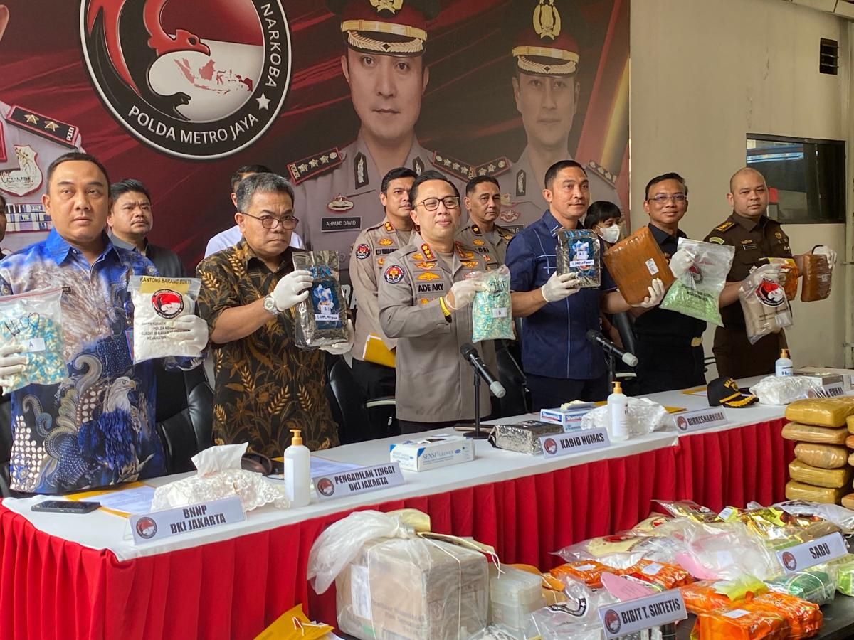 Jakarta Dikepung Narkoba, 60 Persen Pengguna Usia Muda