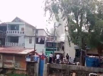 Kebakaran di Kawasan Kwitang, Asap Terlihat hingga Tugu Tani