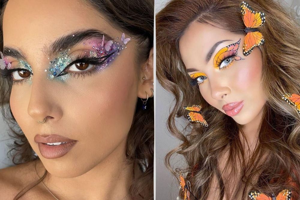 5 Inspirasi Butterfly Eye Makeup untuk Tampil Unik dan Artsy