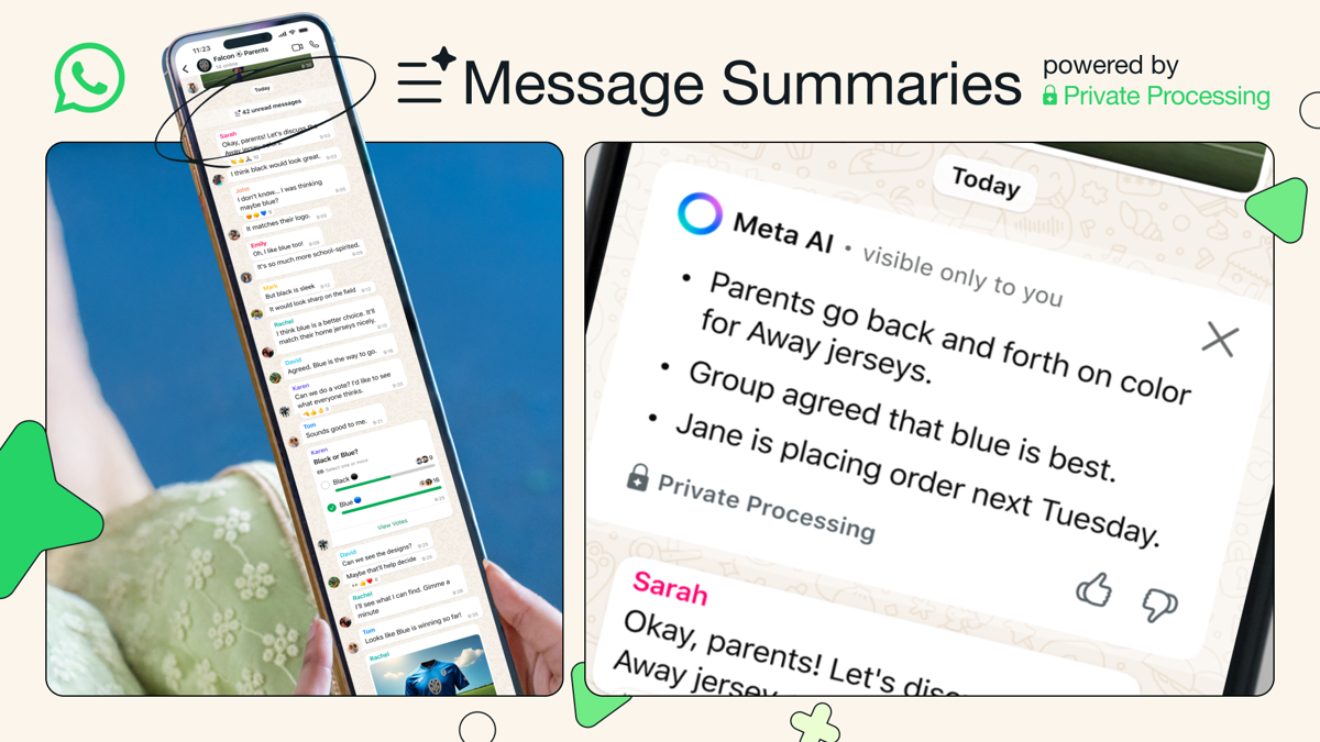 WhatsApp Sajikan Fitur AI Baru Meringkas Pesan Belum Terbaca