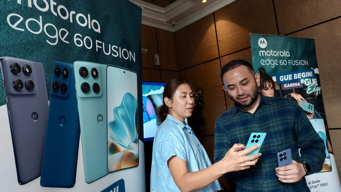 Motorola Edge 60 FUSION Hadir di Surabaya