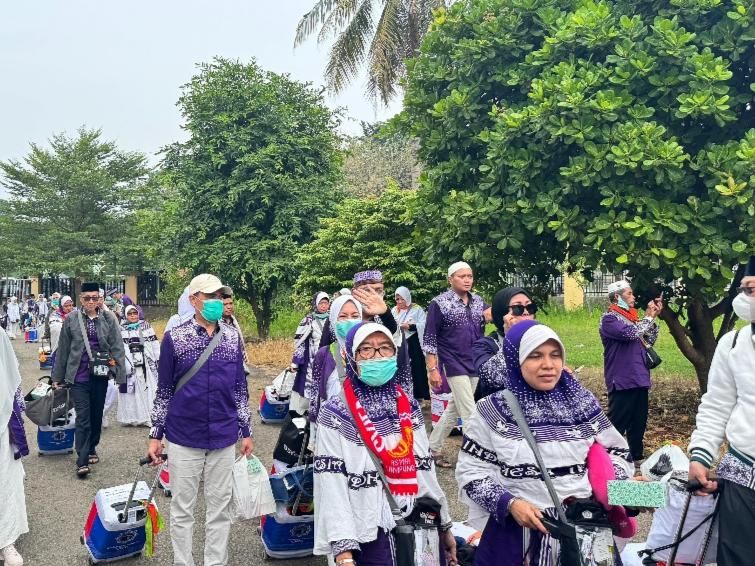 392 Jemaah Tiba, Pemulangan Haji Gelombang Kedua Lampung Dimulai