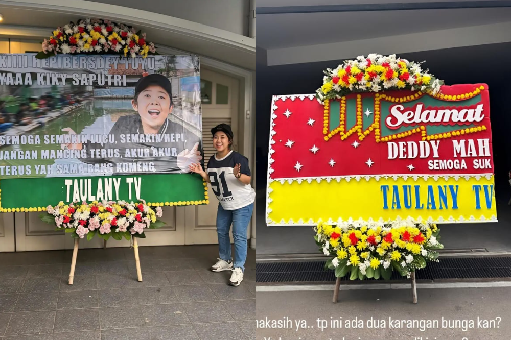 Kumpulan Karangan Bunga Andre Taulany, Kocak Banget