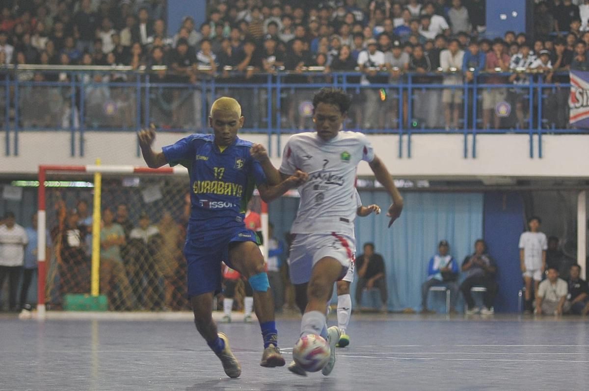 Tim Surabaya Ditetapkan Juara Futsal Porprov Jatim Usai Laga Ricuh