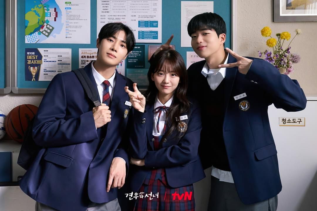 7 Potret Behind The Scene Drakor Head Over Heels, Seru!