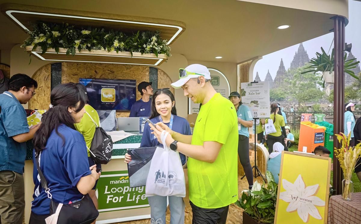 Mandiri Looping for Life, Ini Cara Bank Mandiri Sukses Akselerasi Gerakan Hijau di MJM 2025