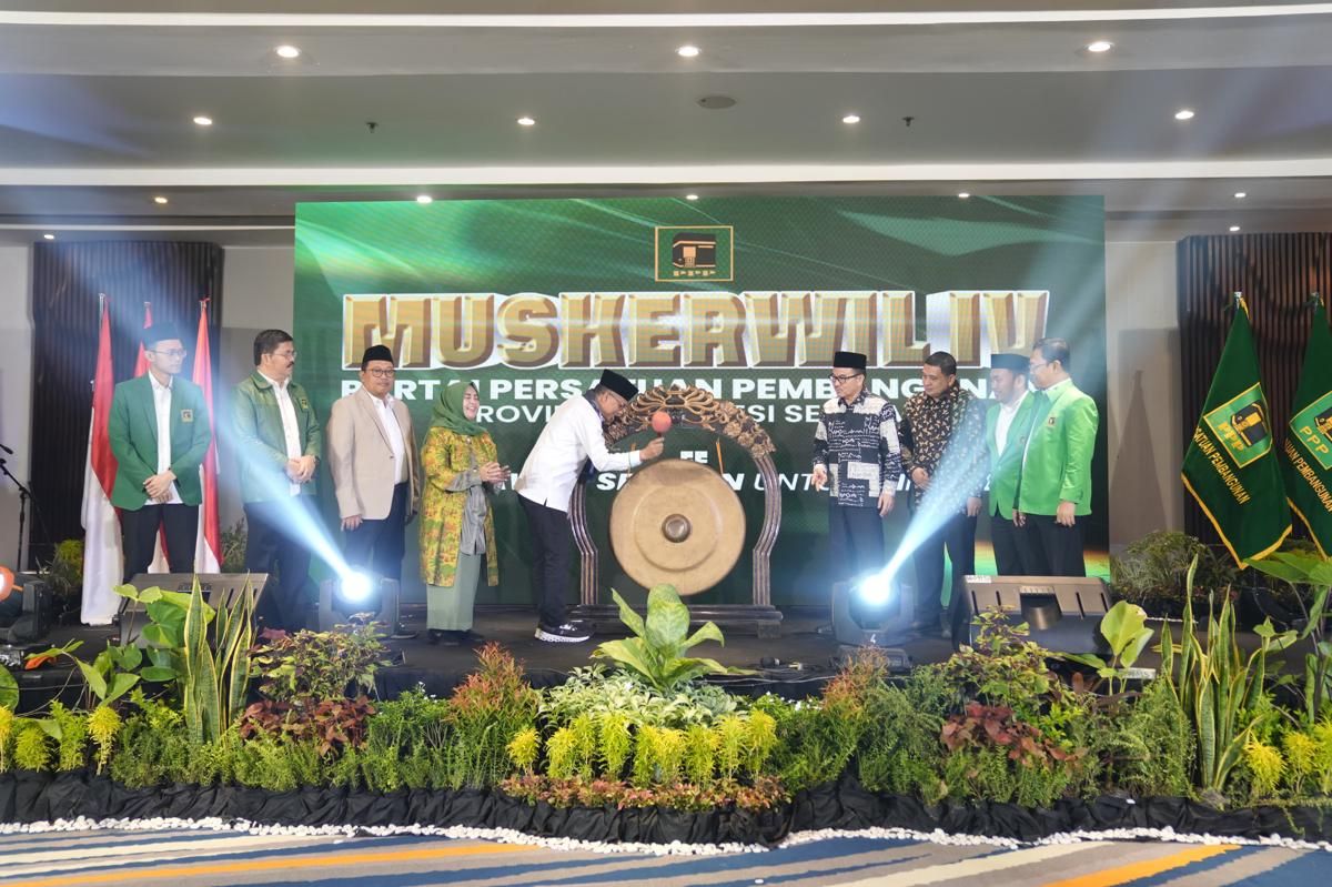 Muskerwil IV, PPP Sulsel Bidik Kembali Kursi DPR RI 2029