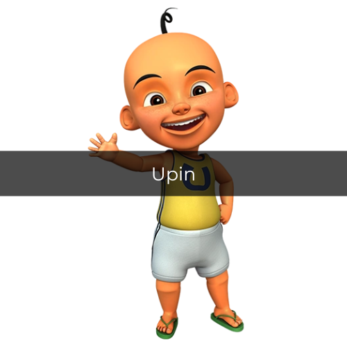 Potret karakter Upin (lescopaque.com)