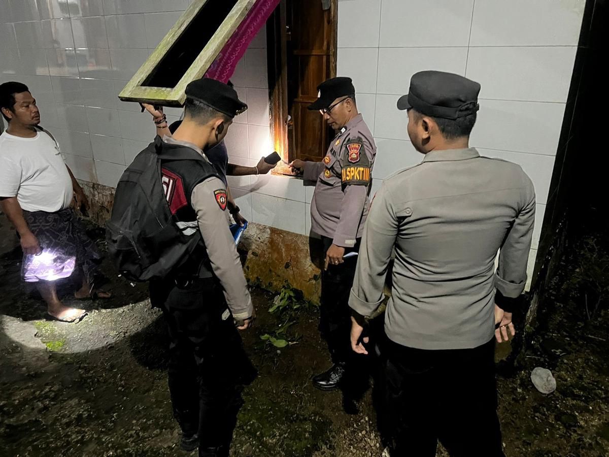 Pencuri Menyasar Rumah Kosong di Nusa Penida, Emas dan Uang Hilang