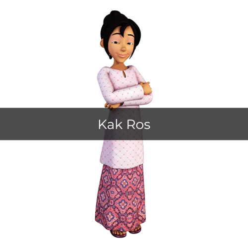 Potret karakter Kak Ros (lescopaque.com)