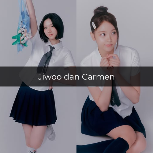 Potret Jiwoo dan Carmen Hearts2Hearts (instagram.com/hearts2hearts)