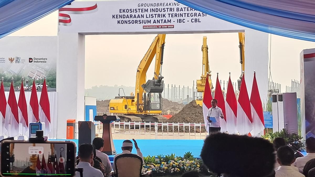 RI Hemat 300 Ribu KL BBM per Tahun dari Pabrik Baterai Baru