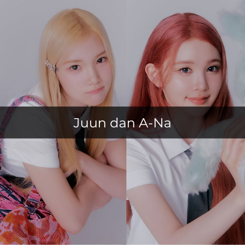 Potret Juun dan A-Na Hearts2Hearts (instagram.com/hearts2hearts)