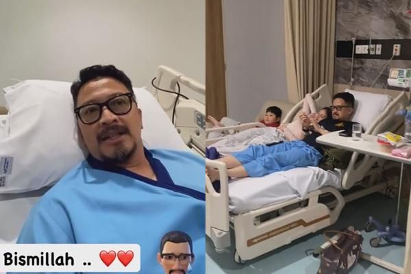 7 Potret Ferry Maryadi Dirawat di RS usai Jatuh dari Kamar Mandi