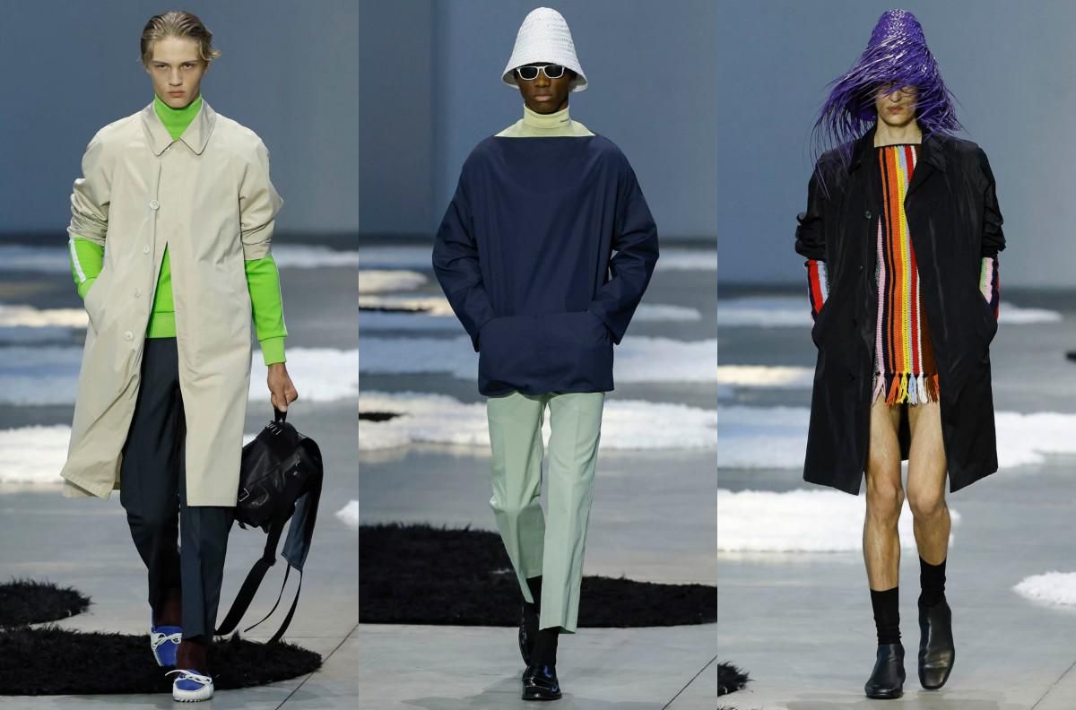 12 Koleksi Prada S/S 26 di Milan Men's Fashion Week, Kontras!