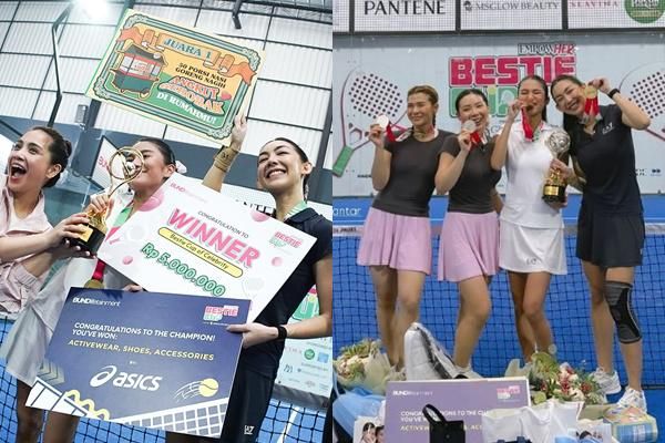 7 Potret Azizah Salsha dan Shania Salsabila Menang Bestie Cup