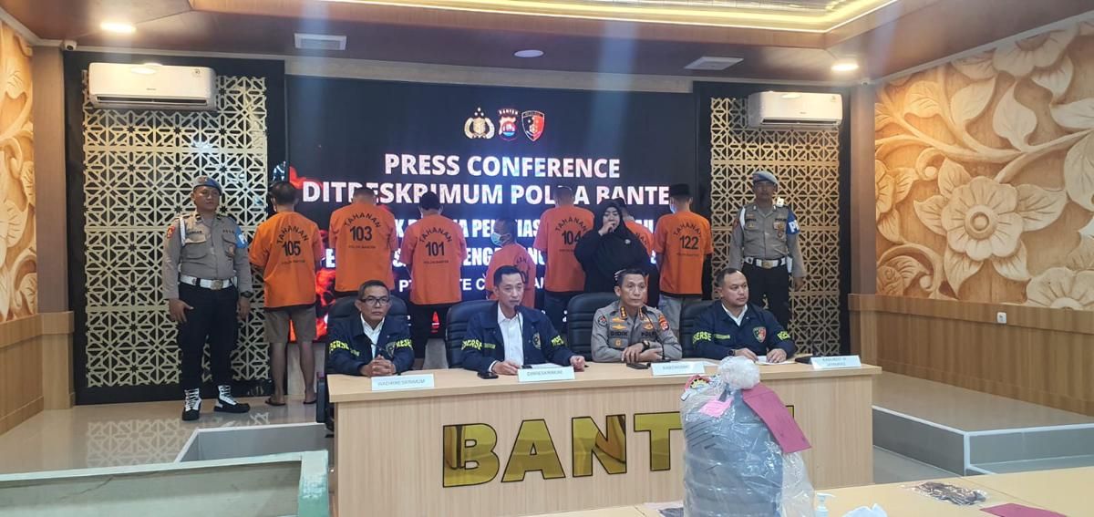 Dugaan Pemerasan di PT Lotte Cilegon, 7 Orang Ditangkap Polisi