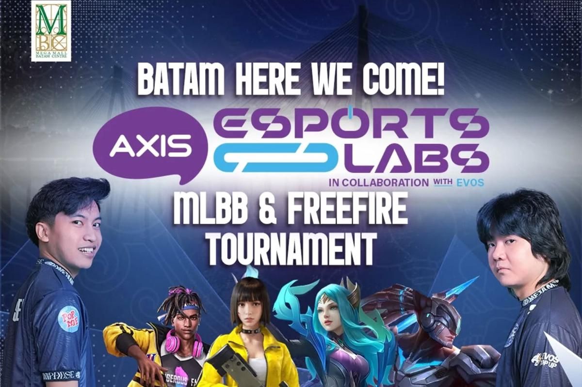 AXIS Esports Labs Batam Bawa Keseruan Turnamen MLBB dan FF