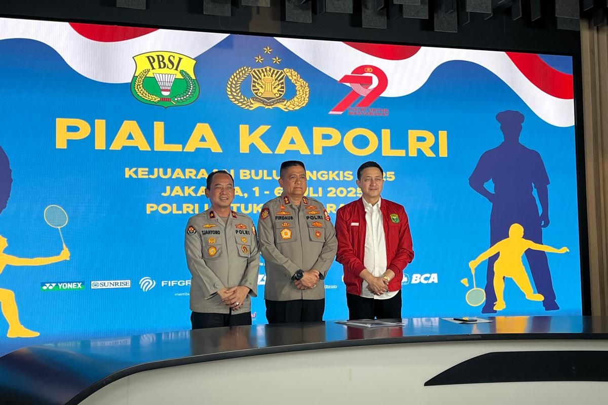 Polri Gandeng PBSI Gelar Piala Kapolri 2025