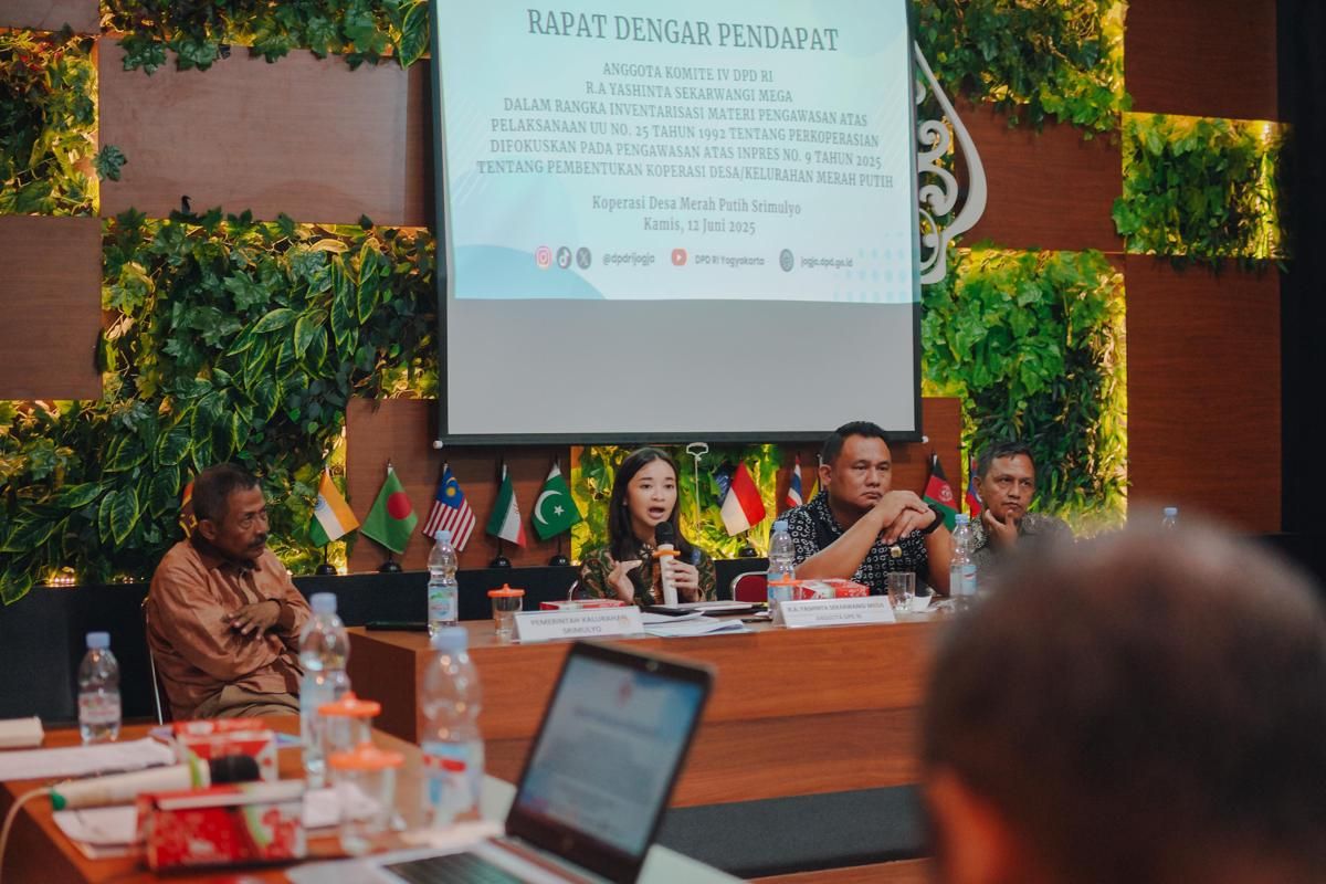 Senator DIY Sebut Koperasi Desa Merah Putih Diharap Ciptakan Usaha Produktif