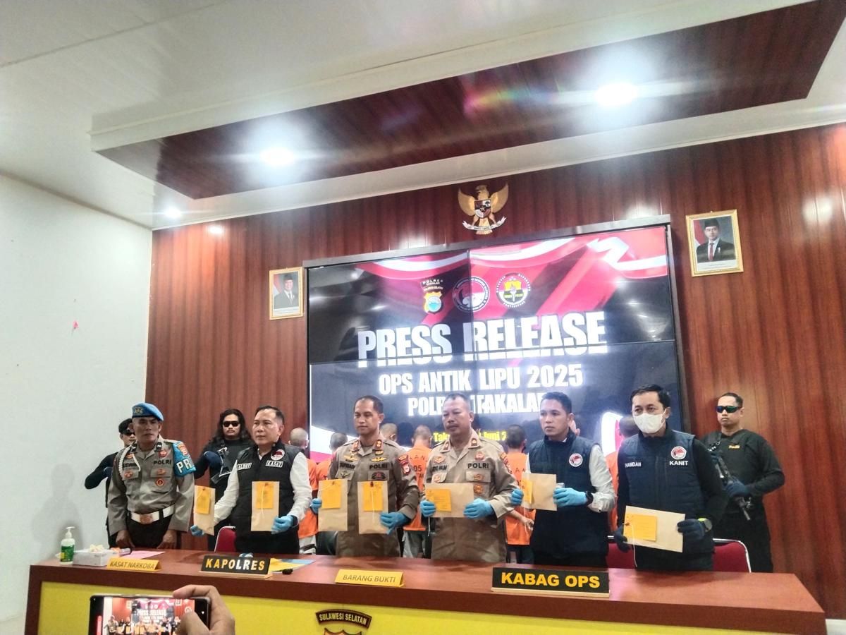 9 Pemuda Takalar Diciduk karena Sabu, Sebagian Mengaku untuk Percaya Diri