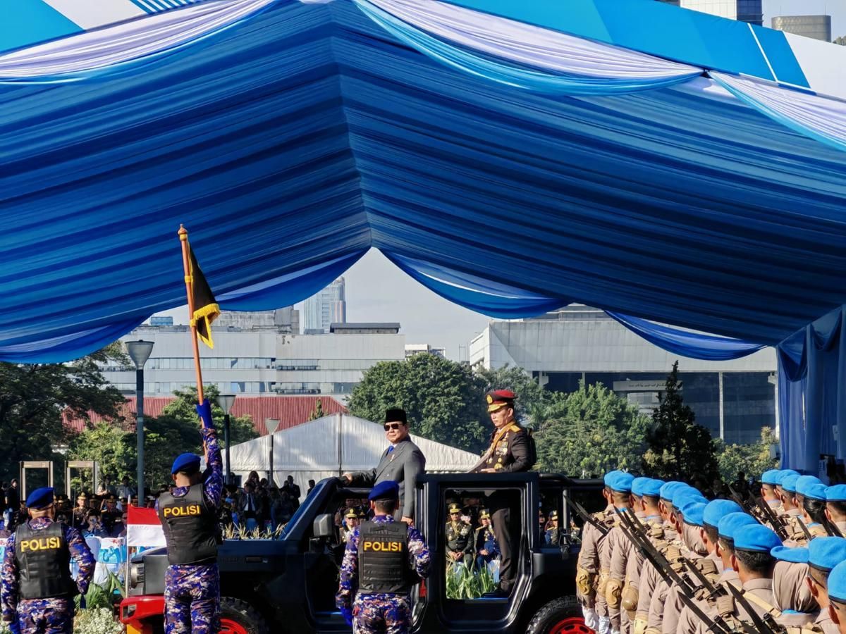 Prabowo: Indonesia Butuh Polisi yang Bersih