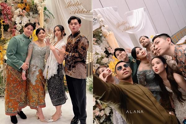 Potret Tamu Artis di Lamaran Brisia Jodie dan Jonathan Alden