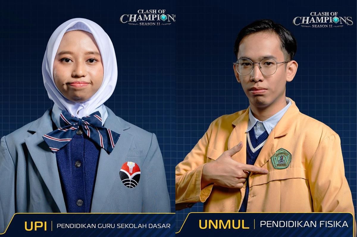 3 Peserta Clash of Champions Season 2 yang dari Jurusan Pendidikan, Ada Jagoanmu?