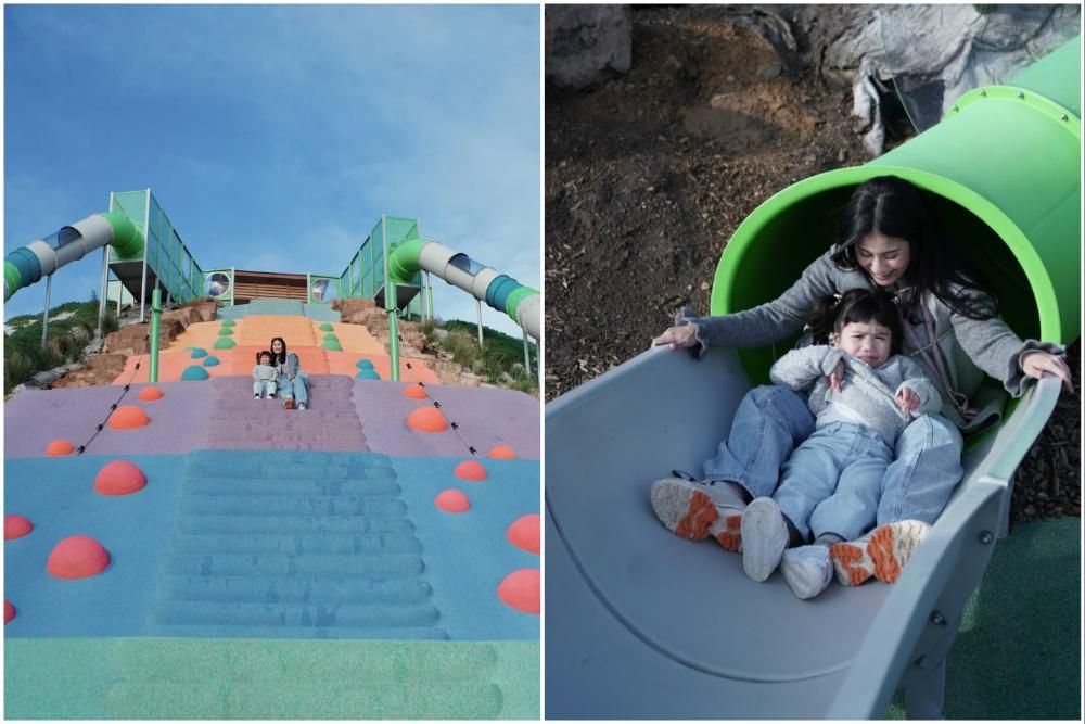 10 Potret Gya Sadiqah dan Anak Main di Officer District Park Melbourne