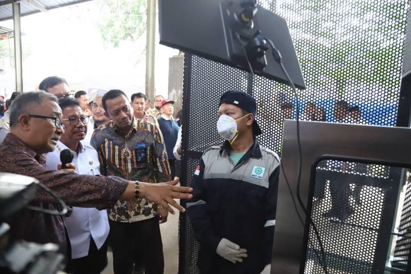 TPS3R di Kota Tangerang Uji Coba Penggunaan Incinerator