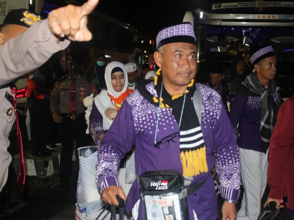 5.485 Jemaah Haji Lampung Telah Pulang ke Tanah Air, Sisa 5 Kloter