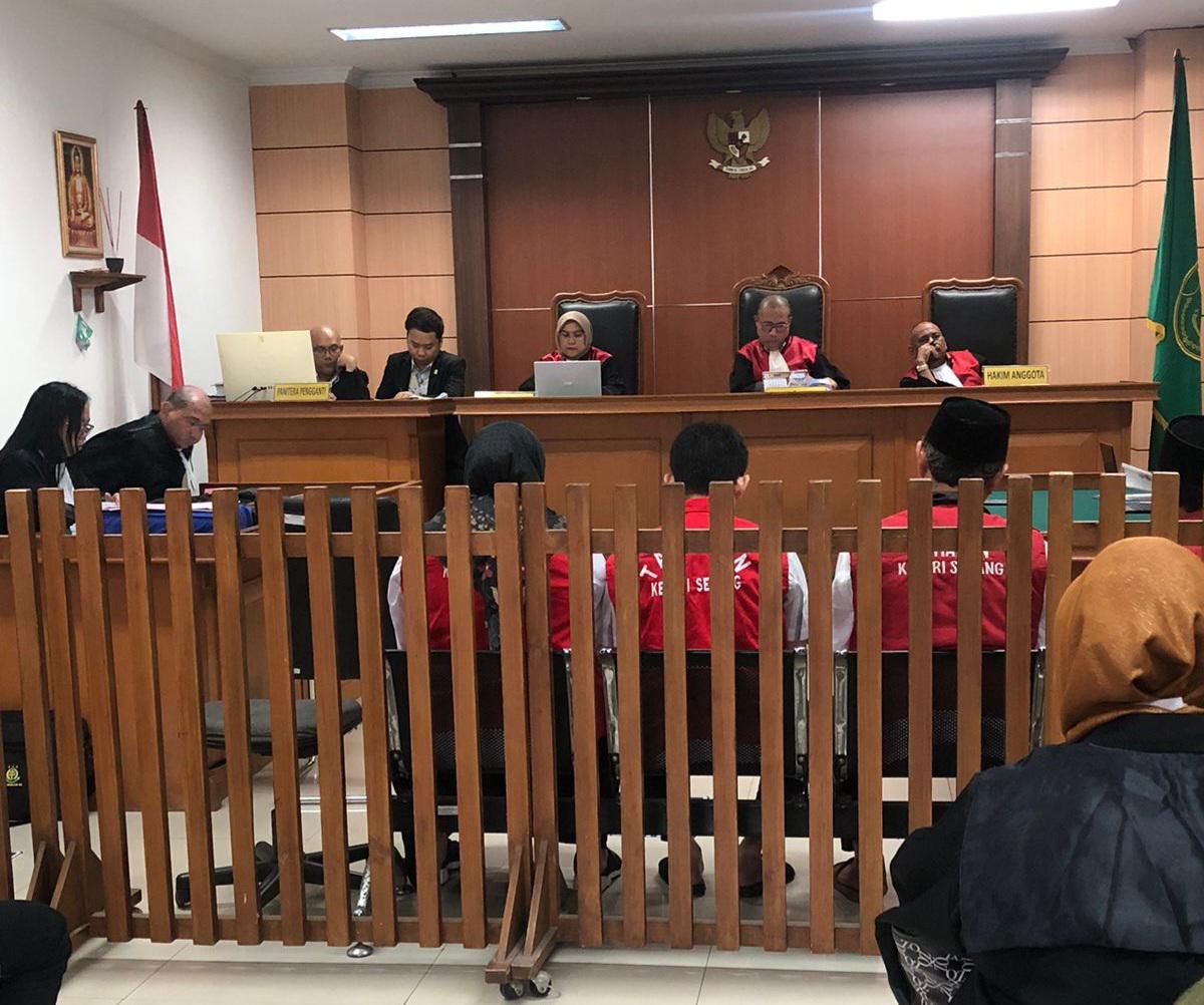 Bos Pabrik Pil PCC di Serang Dituntut Mati, Istri Seumur Hidup 