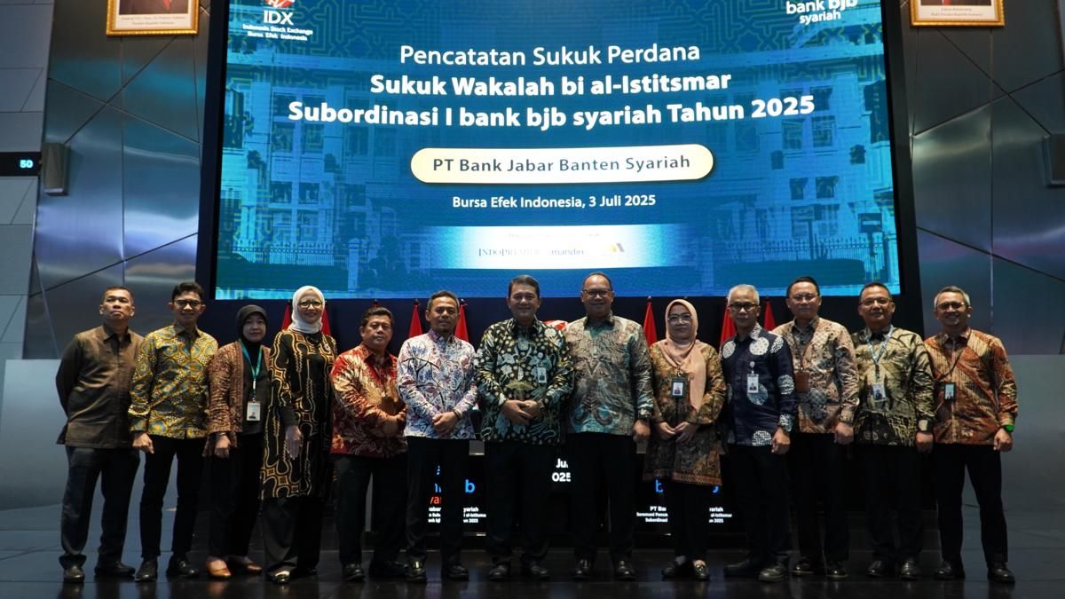 Bank BJB Syariah Terbitkan Sukuk, Dana untuk Ekspansi Kredit Syariah