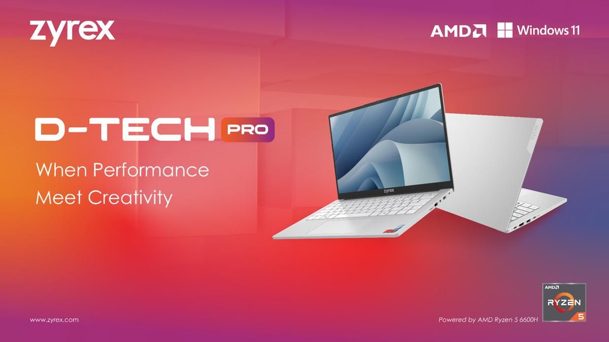 Zyrex D-Tech Pro untuk Kreator dan Zyrex Orion buat Profesional Hadir!