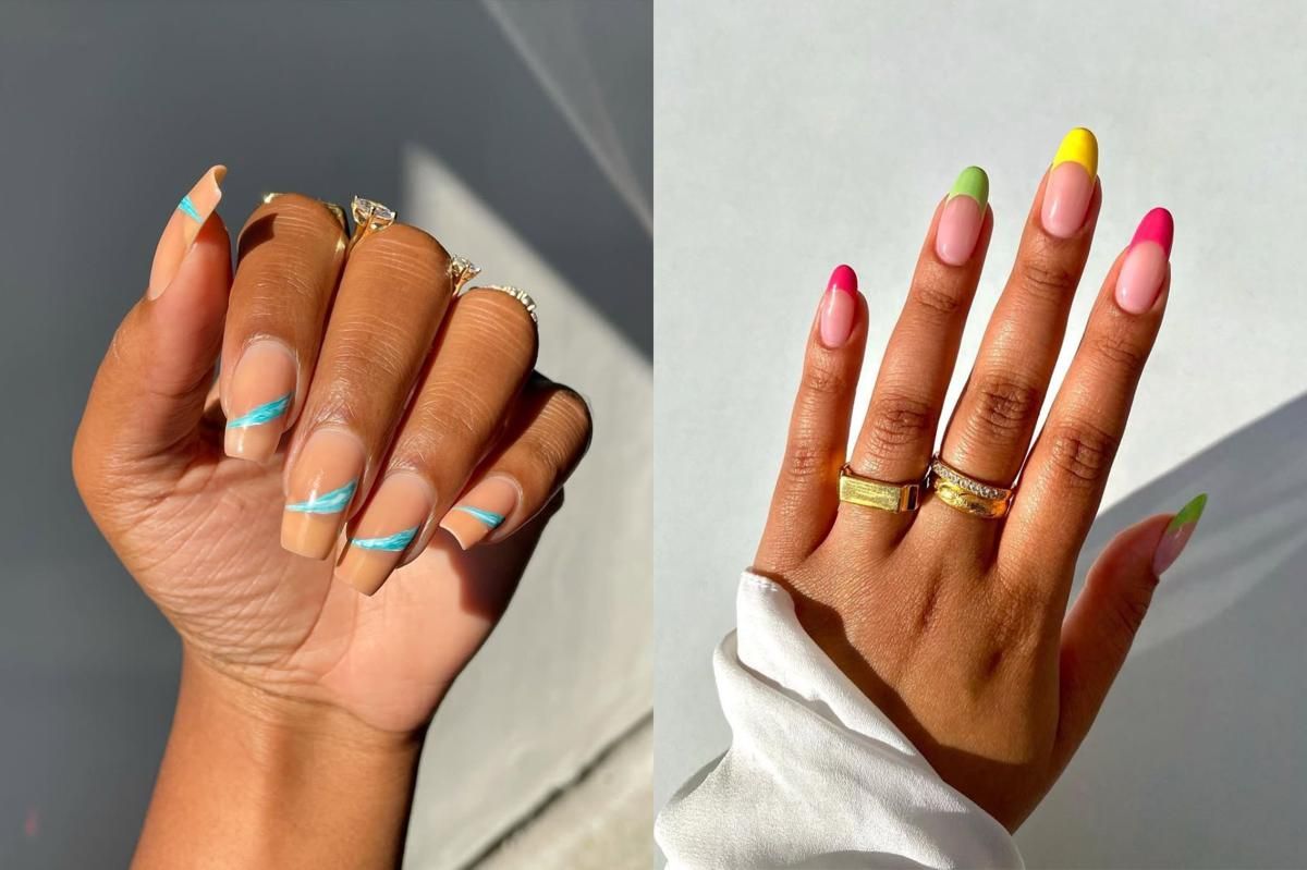 9 Ide French Nails untuk Musim Panas 2025, Pancarkan Nuansa Ceria!