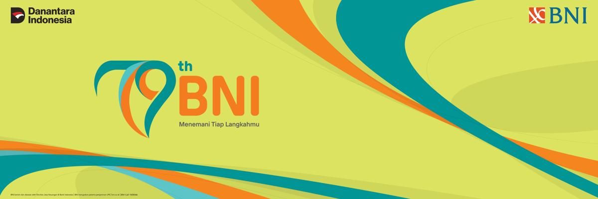  Mencerminkan Perjalanan Panjang, HUT ke-79 BNI Bertema “Menemani Tiap Langkahmu”