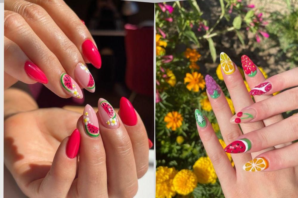 7 Inspirasi Nail Art Tema Buah-Buahan yang Fresh dan Eye Catching