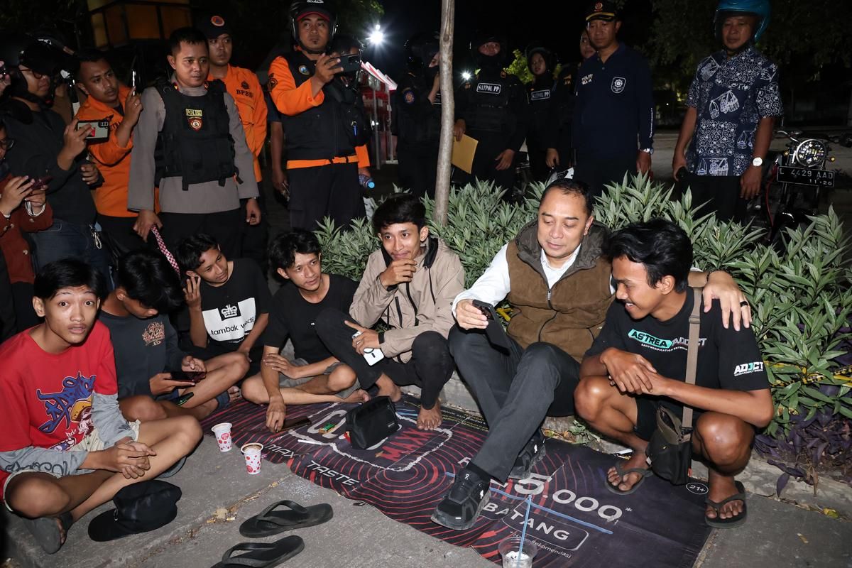 Pemkot Surabaya Mulai Sweeping Anak Keluar Lebih dari Jam 10 Malam