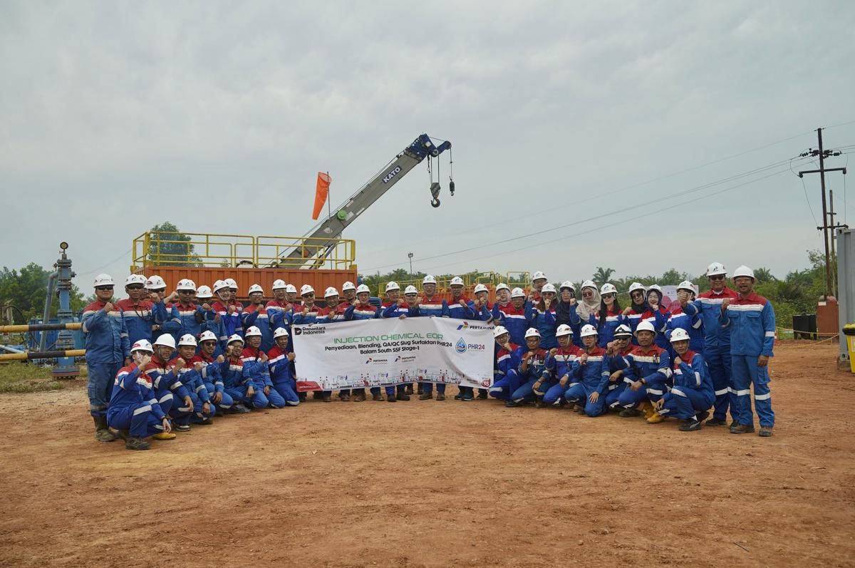 PTPP dan PHR Pertamina Sukses Injeksi Perdana Surfactant PHR 24 