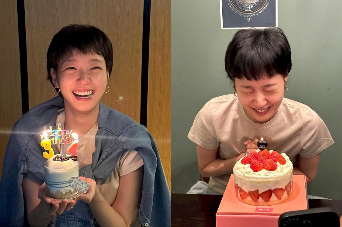 7 Potret Ulang Tahun Kim Go Eun ke-34, Dapat Banyak Kejutan