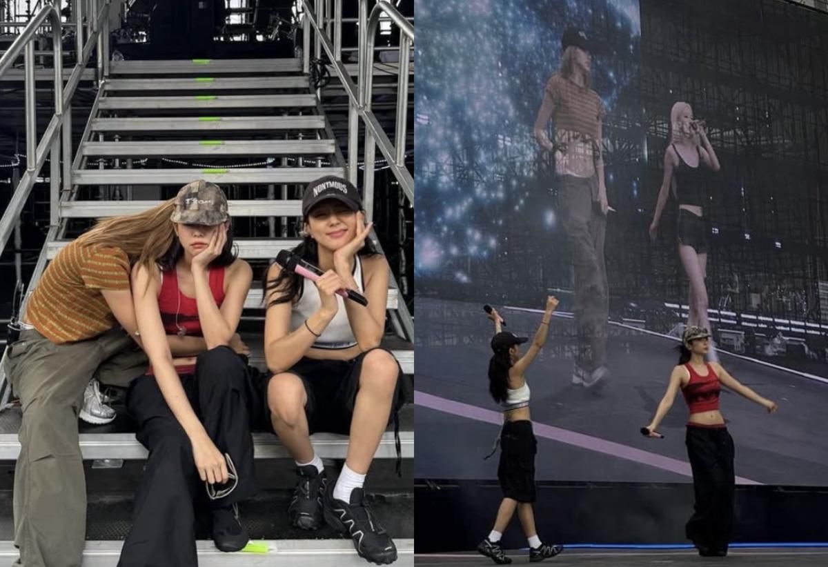 7 Potret Rehearsal BLACKPINK Jelang Konser DEADLINE di Goyang Stadium