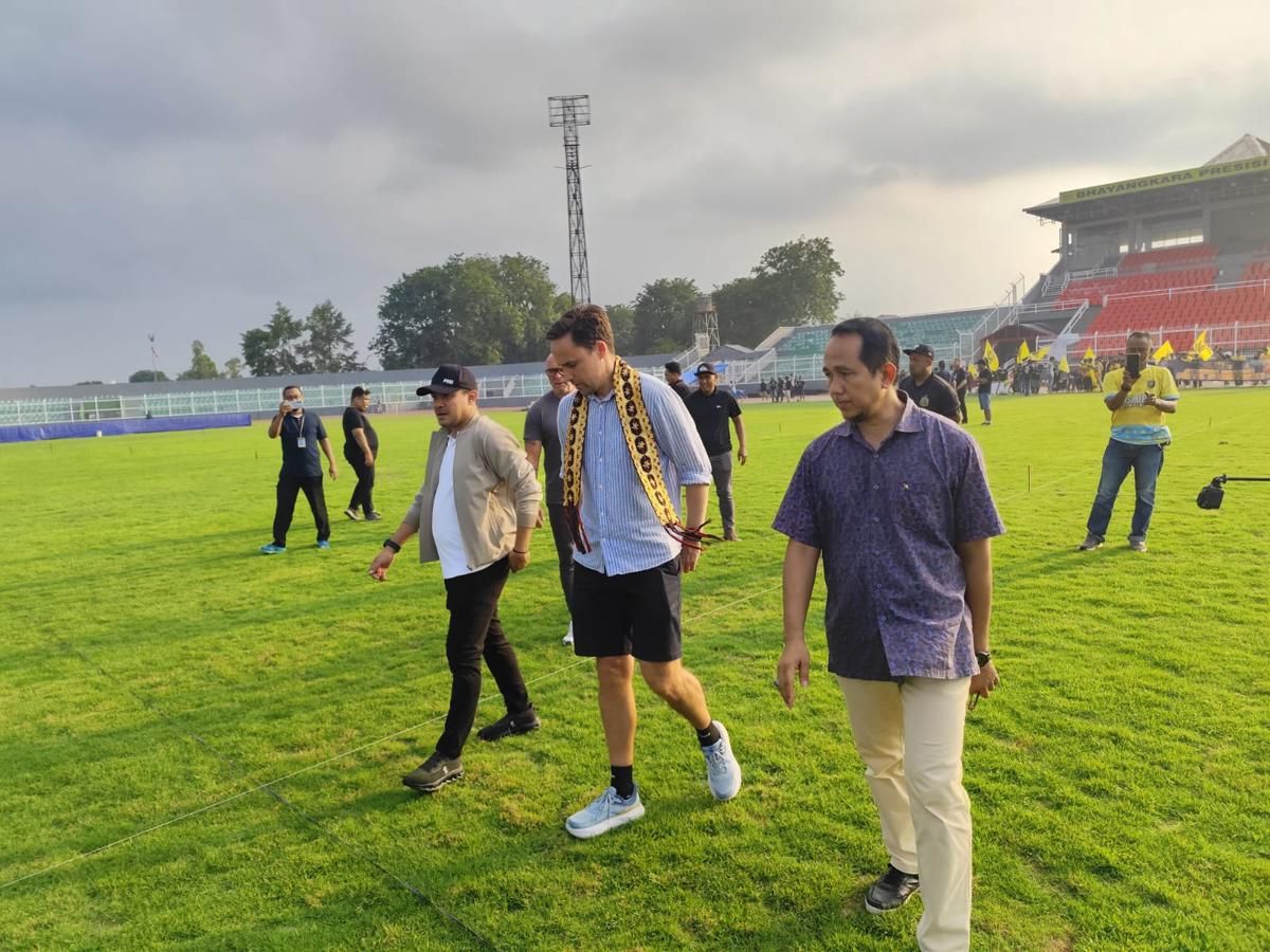 Paul Munster Cek Stadion Sumpah Pemuda jadi Kandang Bhayangkara FC