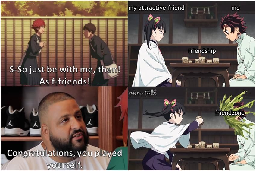 8 Meme Anime tentang Friendzone, Selalu Diberikan Harapan Palsu