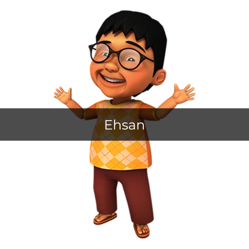 Potret karakter Ehsan (lescopaque.com)