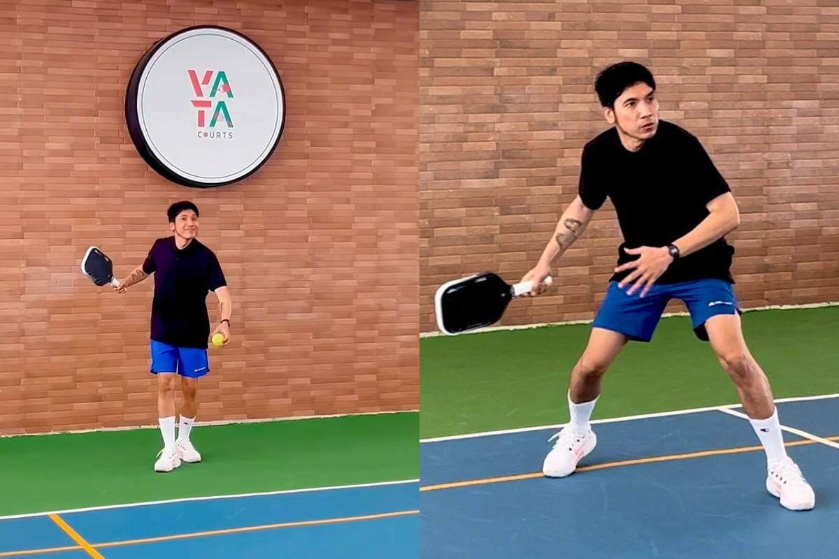 7 Potret Desta Main Pickleball, Tak Ikut Demam Padel Kayak Artis Lain!