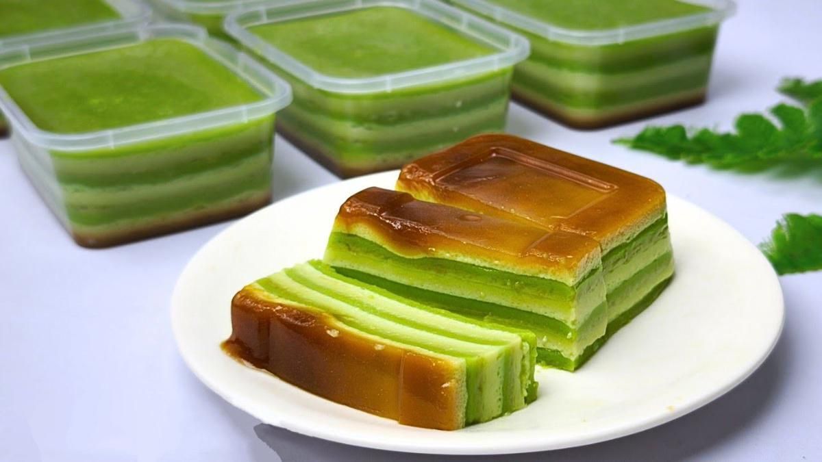 Resep Kue Lapis Pandan Karamel, Cocok untuk Sajian Arisan