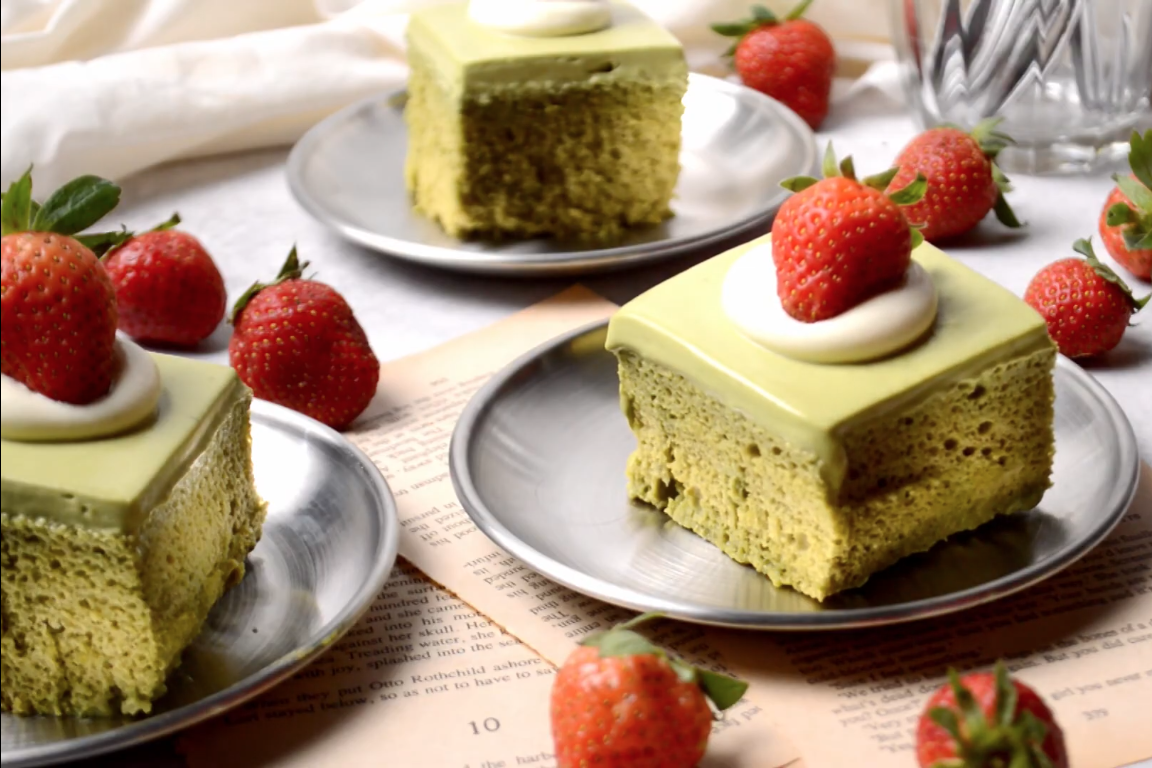 Resep Matcha Tres Leches Cake yang Lembut, Manisnya Nikmat!