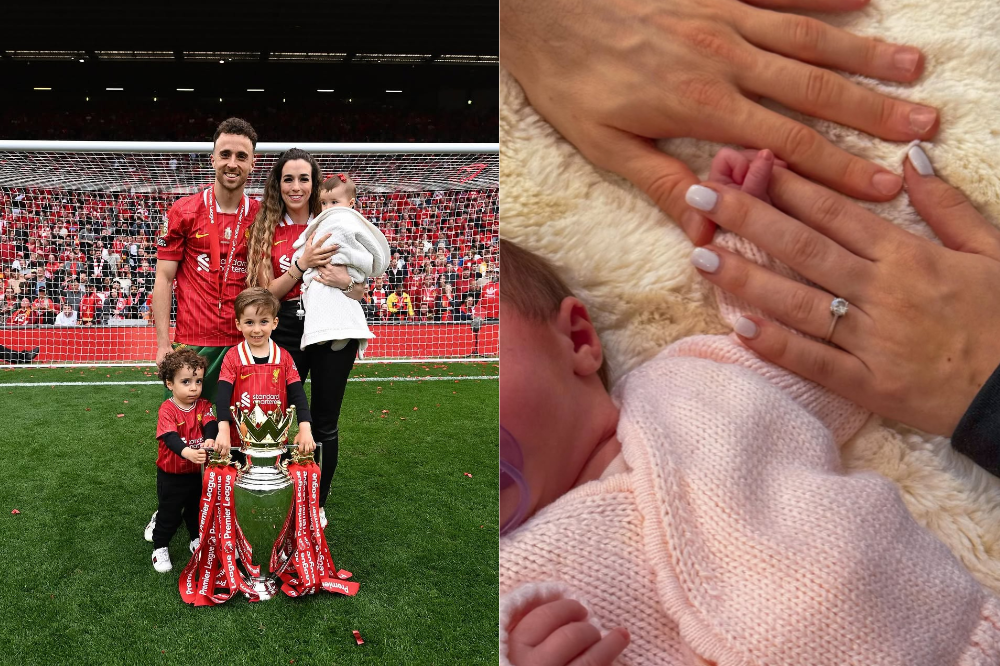 Potret Anak Ketiga Diogo Jota yang Berusia 7 Bulan