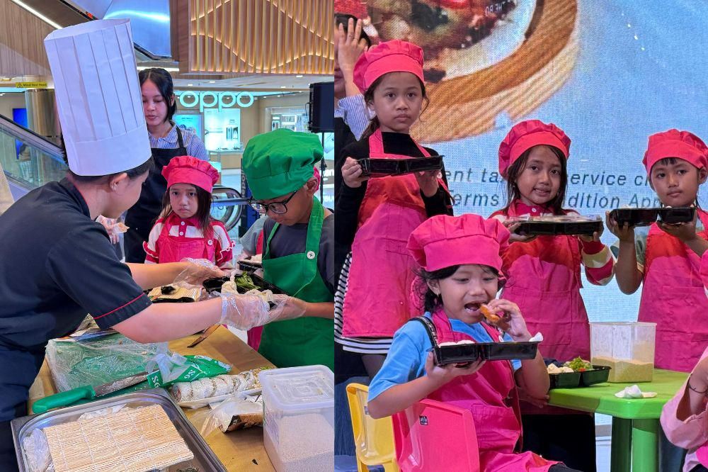 Serunya Membuat Sushi di Festival Jepang untuk Anak di Jakarta